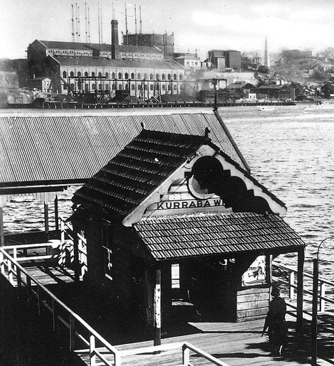Neutra Bay Gasworks Kurruba Wharf 1910 City Sydney Archives Graeme Andrews 470X515