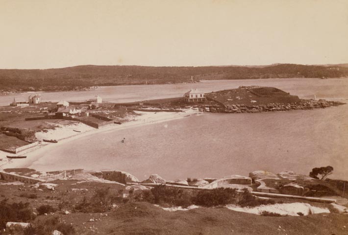 Marine Biological Station Camp Cove 1881 State Library NSW 710X480