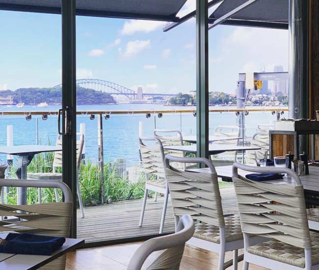 Deckhouse Cafe Woolwich Hunters Hill Sydney Harbour Bridge 650X550