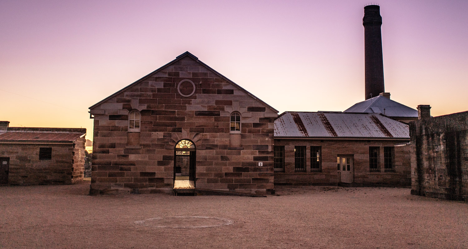 Sunset Convict Precinct Cockatoo Island 1500X800