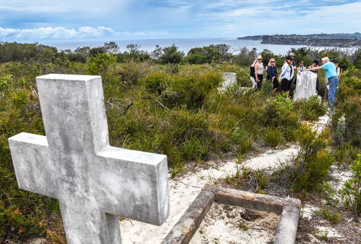 Third Quarantine Cemetery Tour Manly North Head Sydney 710X480