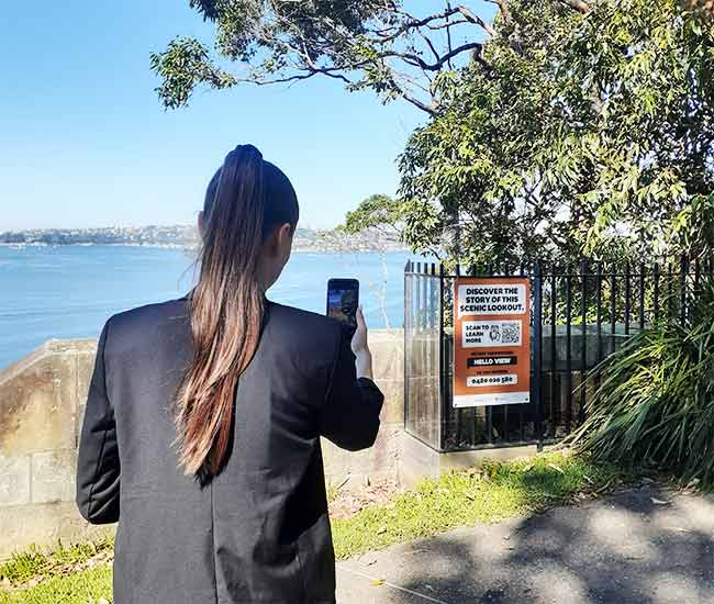 Hello View Georges Head Lookout Sun Mosman 650X550