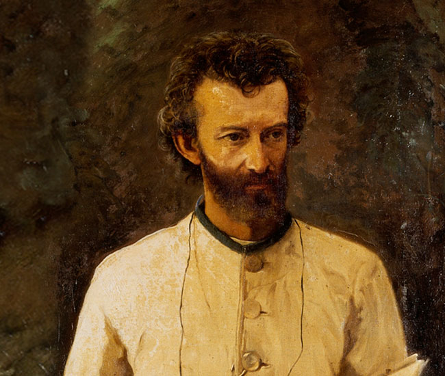 Portrait De Miklouho Maclay Korsuhin 1886 State Library Nsw 650X550px