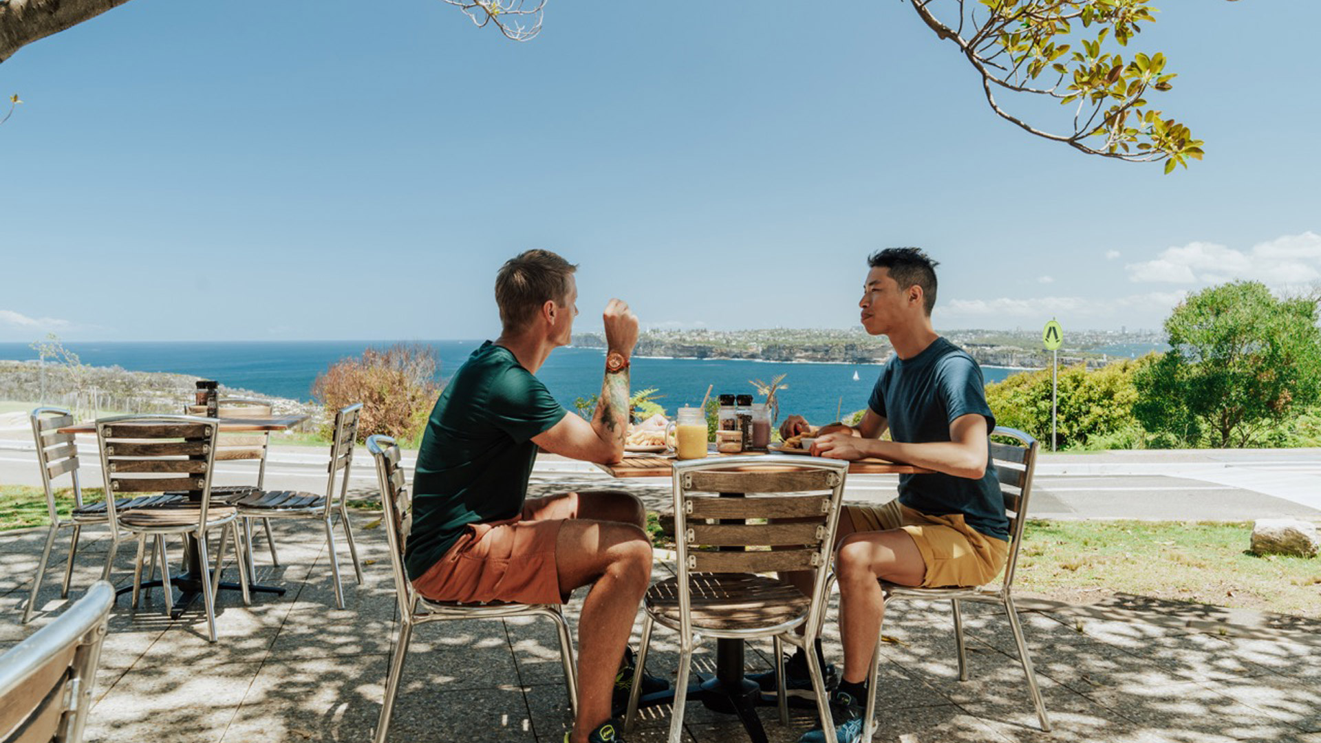 Bella Vista Cafe Eating North Head Sanctuary Manly Sydney Harbour 1920X1080