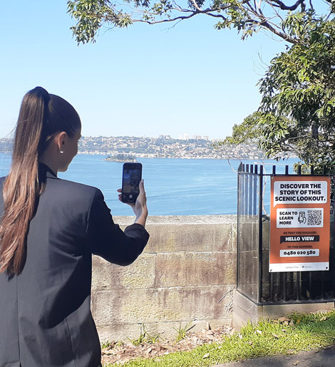 Hello View Georges Head Lookout Sun Mosman 470X515